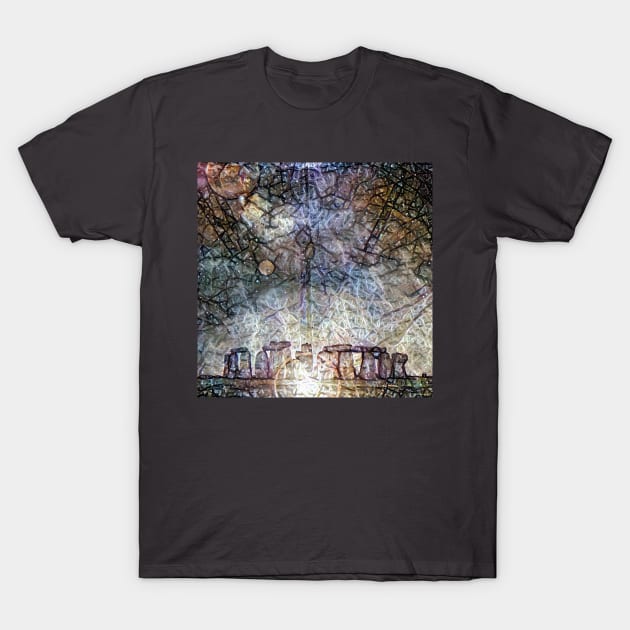 Surreal Stonehenge T-Shirt by rolffimages